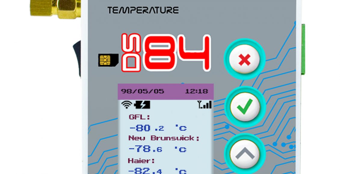 دیتالاگر ثبت دما و رطوبت مدل DS84